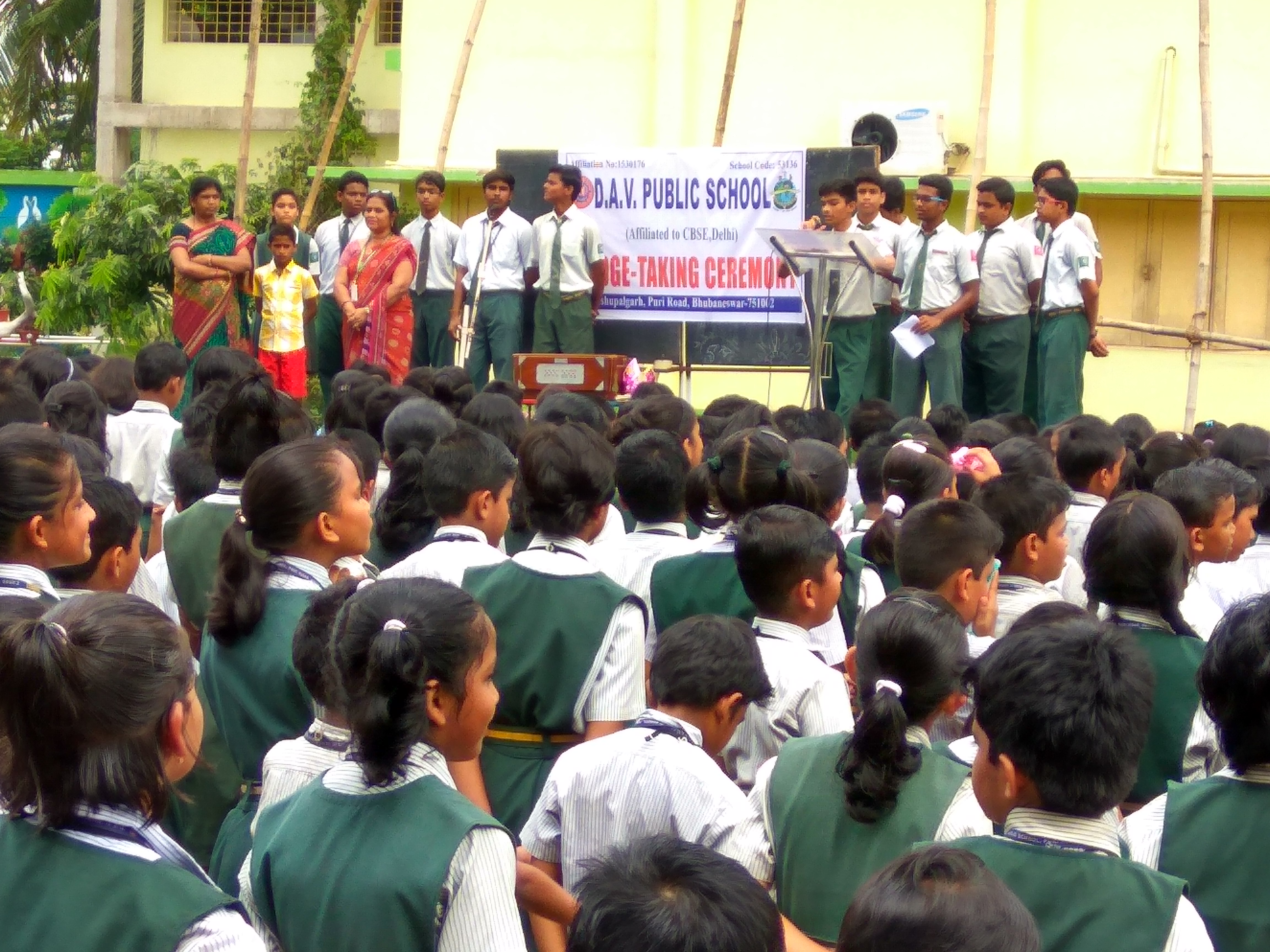 PLEDGE TAKING CEREMONY